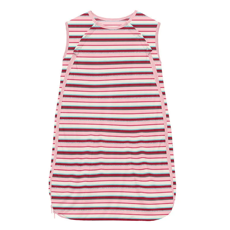 KicKee Pants Light Fill Fluffle Sleeping Bag - Anniversary Bobsled Stripe