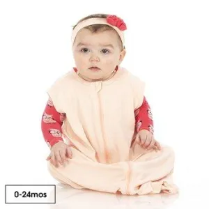 Kickee Pants Solid Lightweight Sleep Bag Peach Blossom
