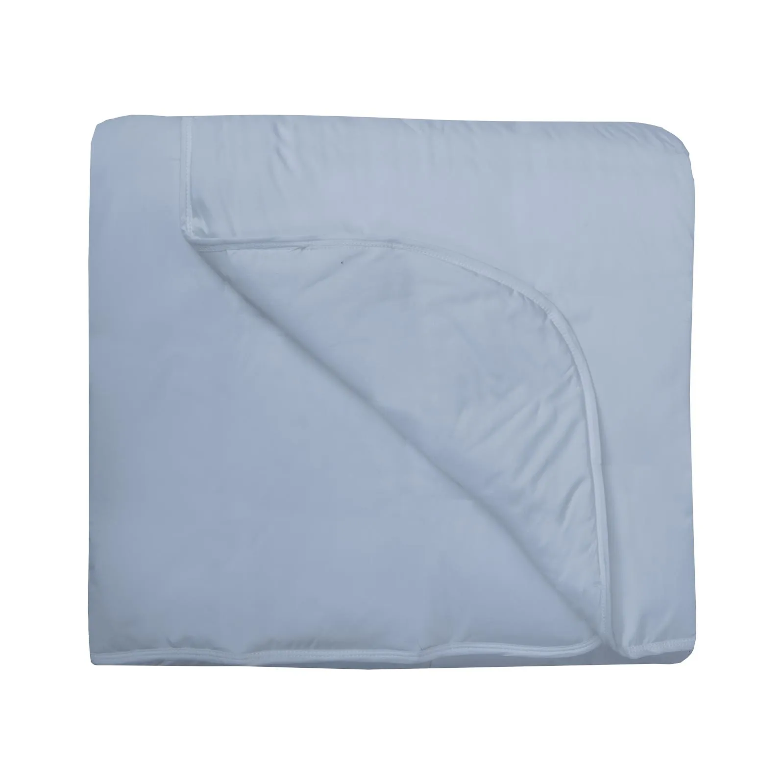 KicKee Pants Solid Pond Fluffle Toddler Blanket