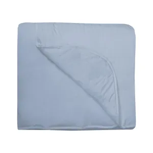 KicKee Pants Solid Pond Fluffle Toddler Blanket
