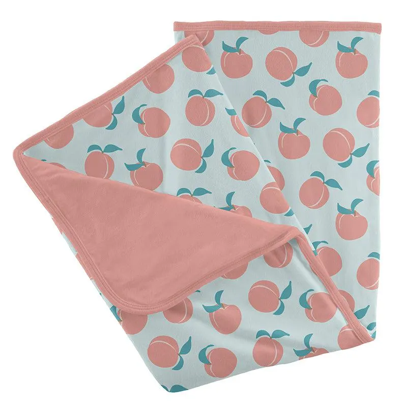 KicKee Pants Stroller Blanket - Fresh Air Peaches