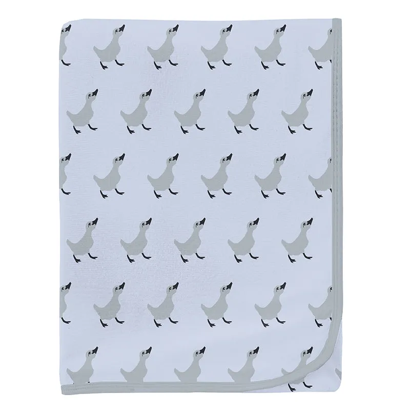 KicKee Pants Swaddling Blanket - Dew Ugly Duck