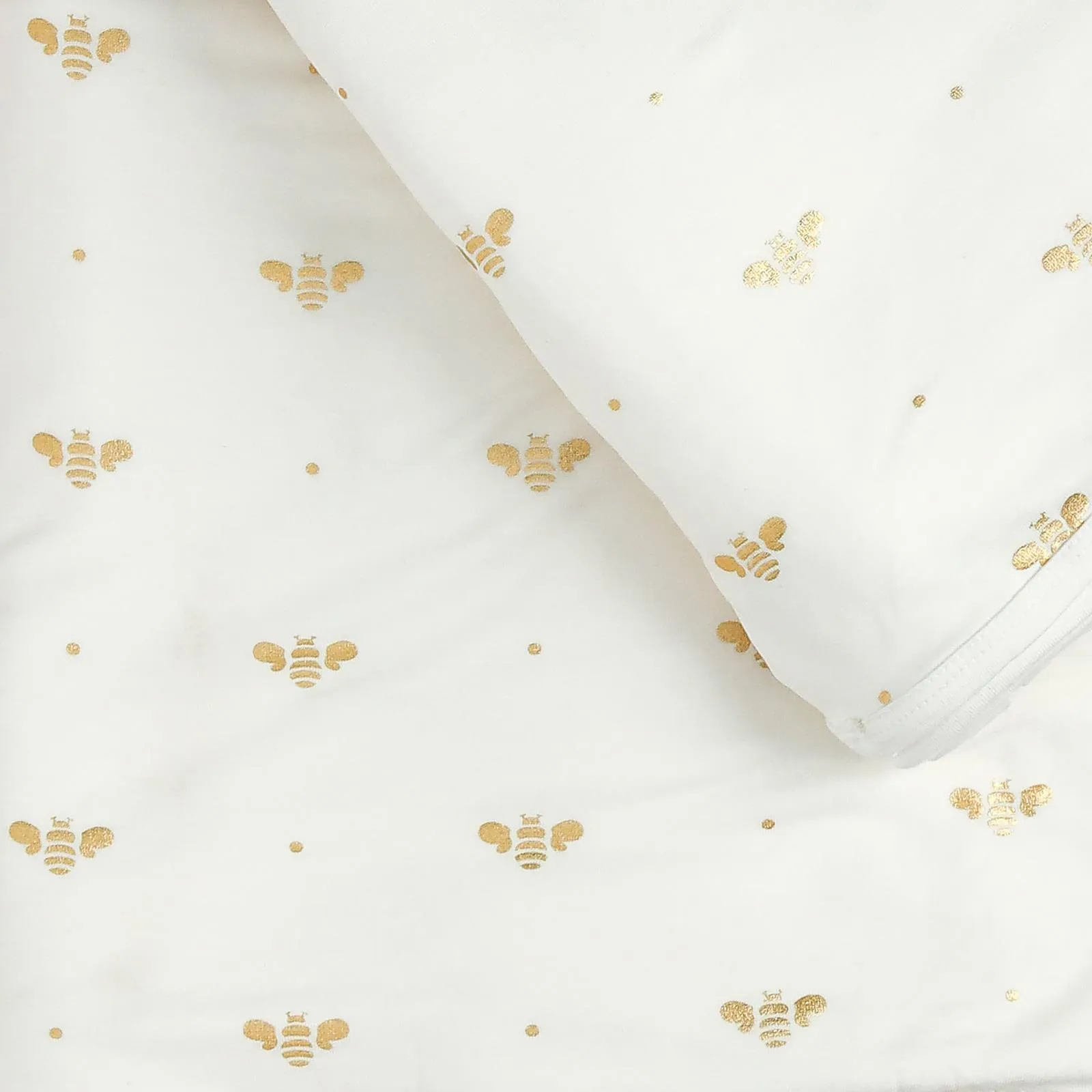 KicKee Pants Swaddling Blanket - Gold Bees