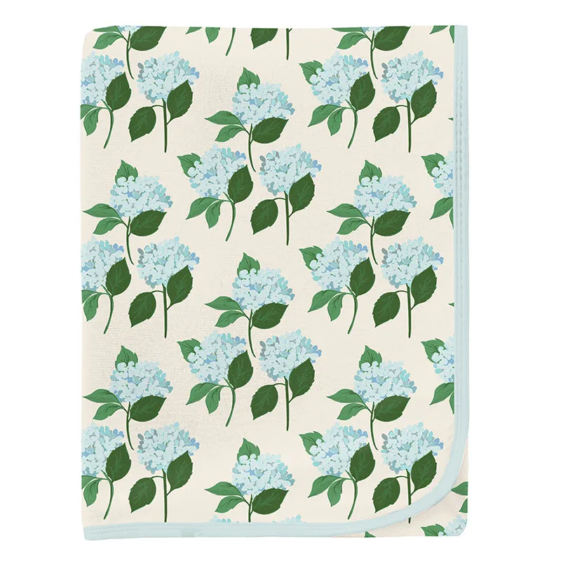 KicKee Pants Swaddling Blanket - Hydrangea Bouquet