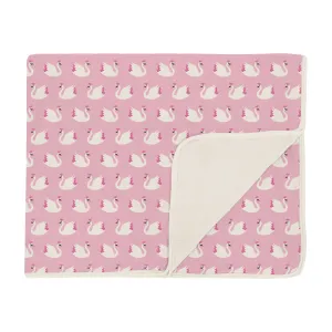 KicKee Pants Toddler Blanket - Cake Pop Swan Princess