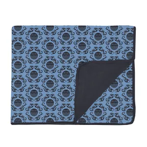 KicKee Pants Toddler Blanket - Dream Blue Four Dragons