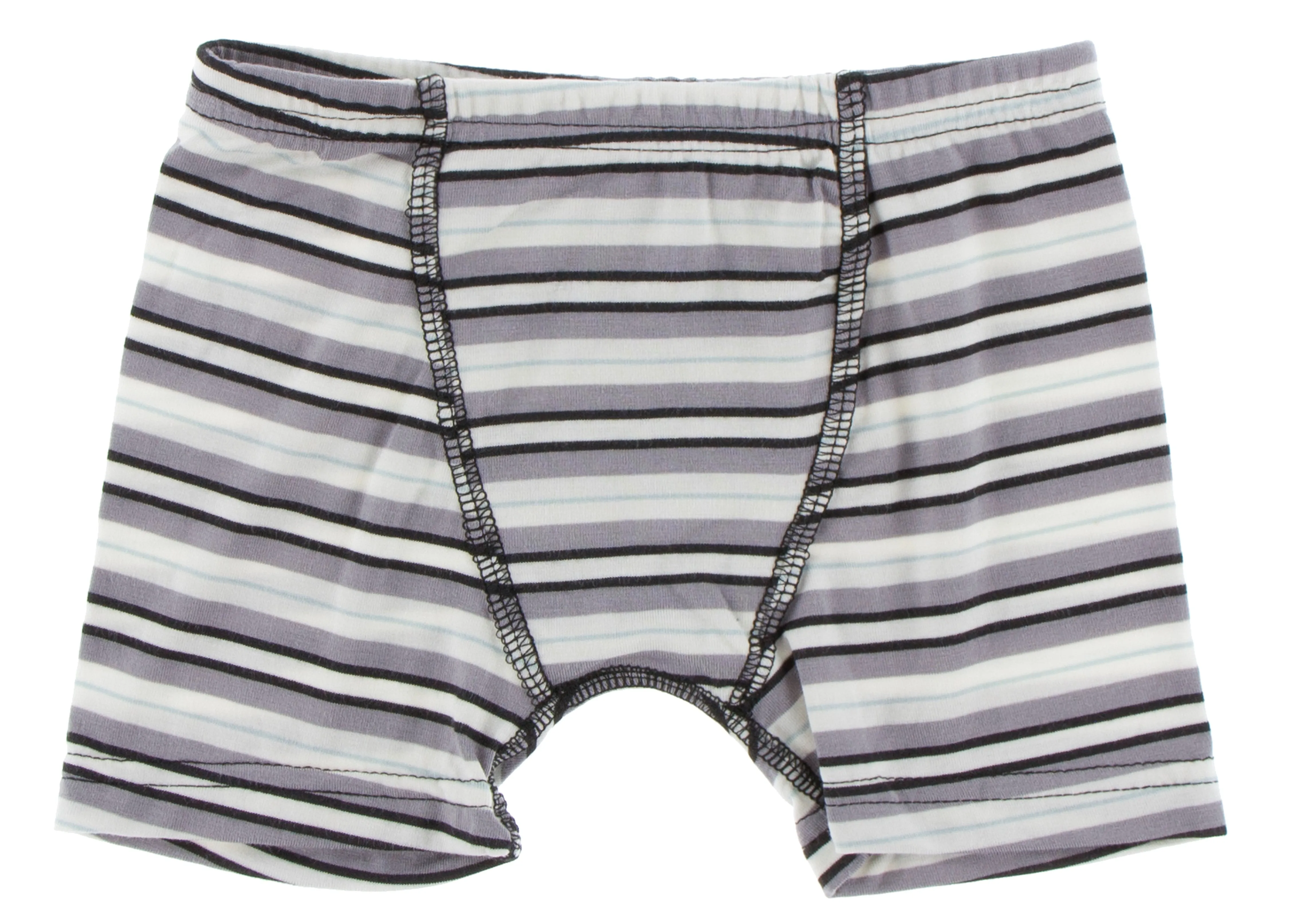KicKee Pants Zebra Tiger & India Pure Stripe Boxer Brief Set