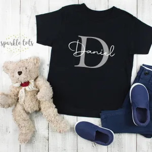 Kids Initial/Name Shirt or Baby Grow