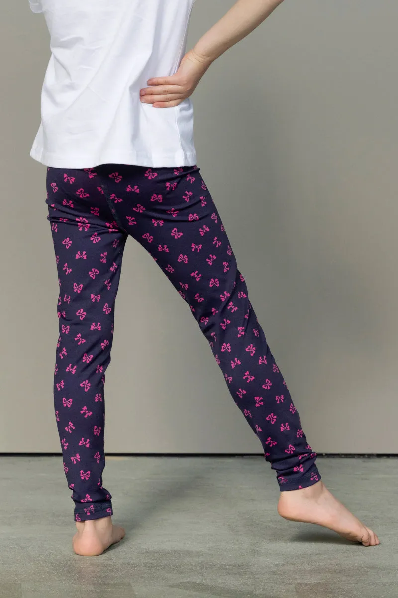 Kids Leggings Bows