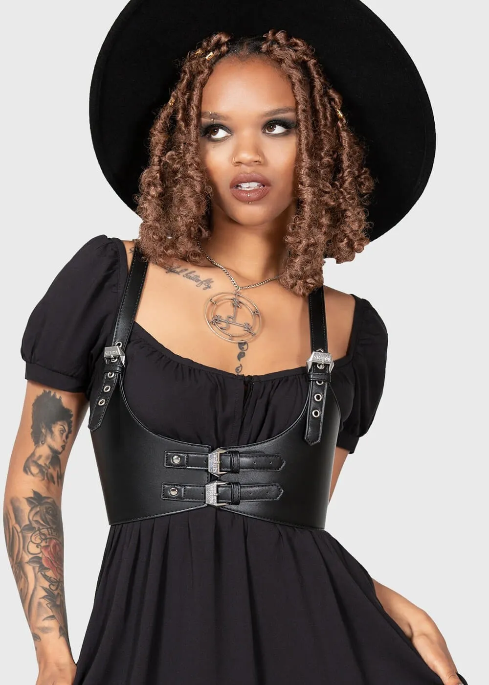 Killstar Ember Pit Harness Black