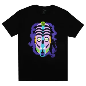 KINTAMPO LAVENDER SMOKE WARRIOR MASK (UNISEX SHORT SLEEVE T-SHIRT)