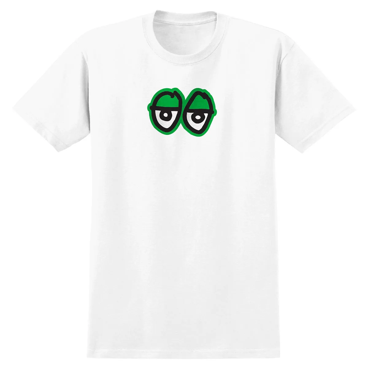 Krooked - Eyes LG Tee White