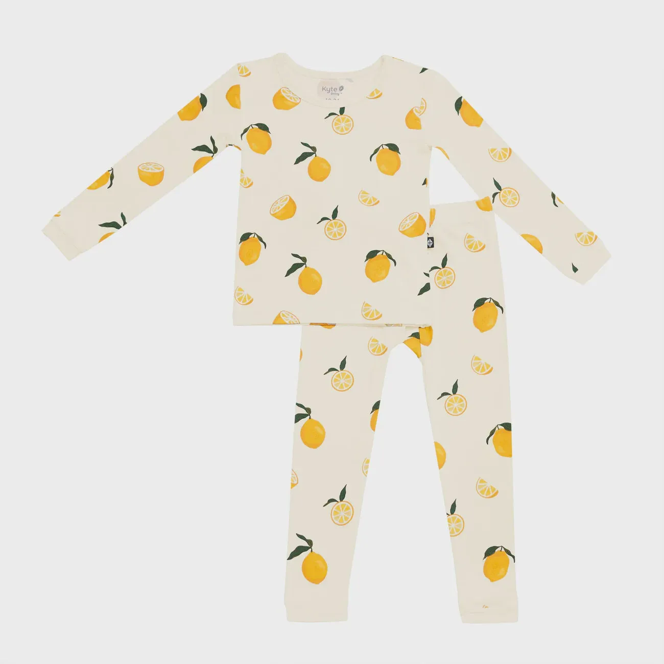 Kyte Baby - Long Sleeve Pajama Set - Lemon