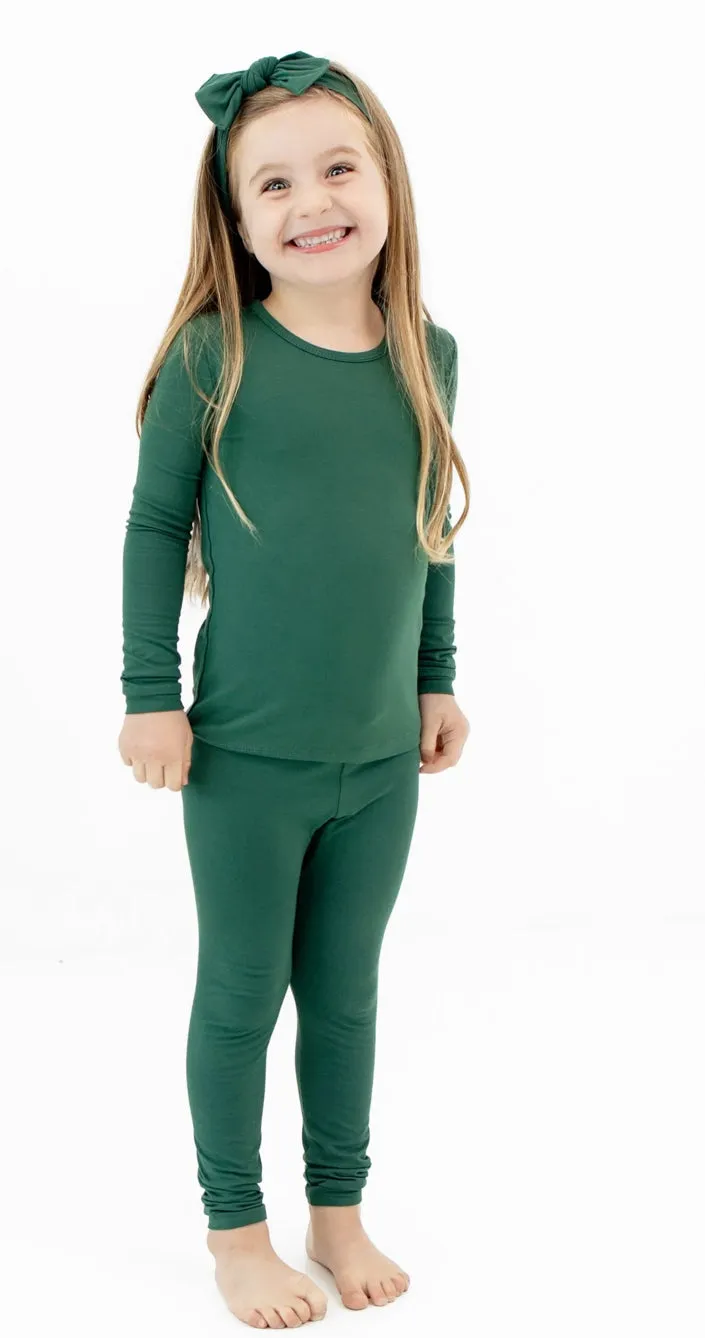 Kyte Baby - Long Sleeve Pajamas - Evergreen
