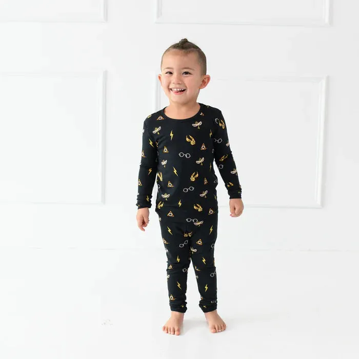Kyte Baby Long Sleeve Pajamas (Midnight Icon)