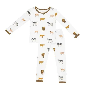 Kyte Baby - Long Sleeve Pajamas - Moo