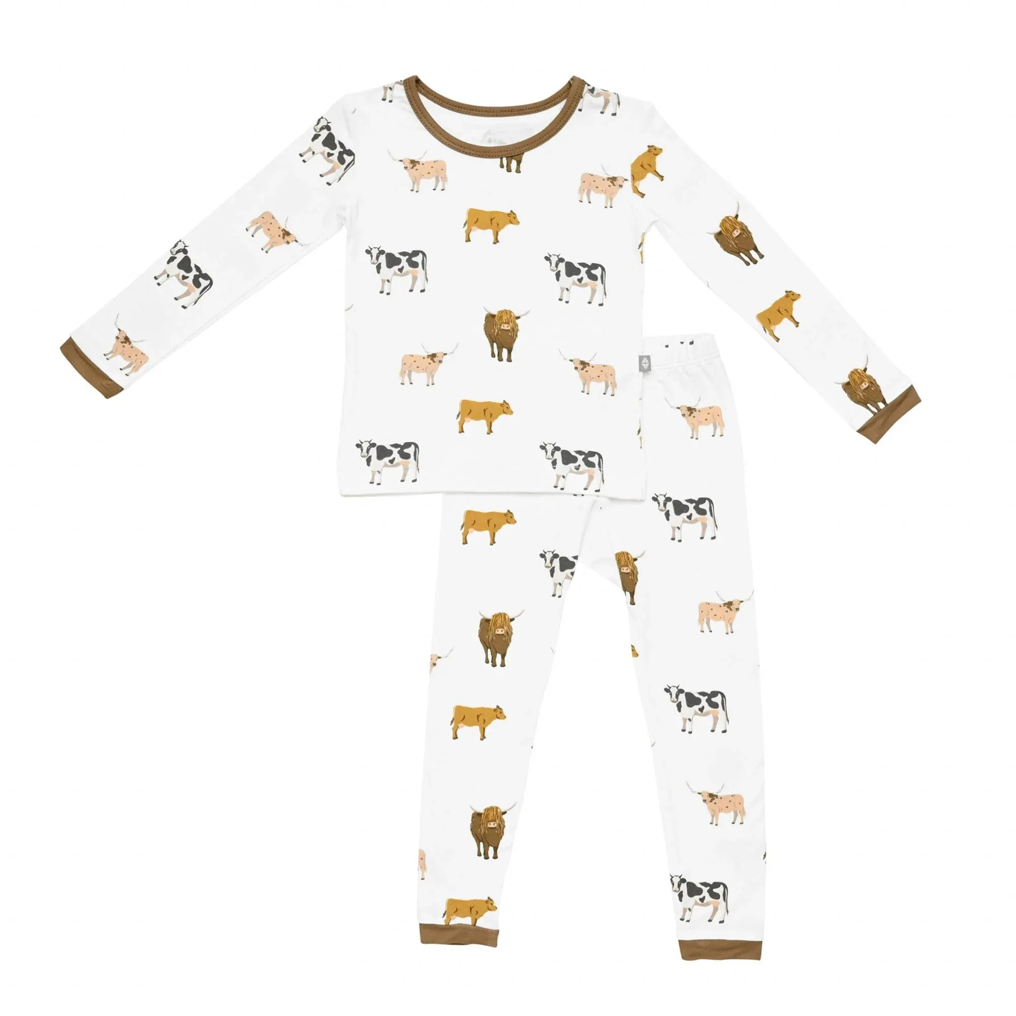 Kyte Baby - Long Sleeve Pajamas - Moo