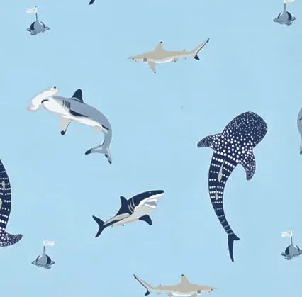 Kyte Baby - Toddler Pajama Set - Stream Shark (Long Sleeve)