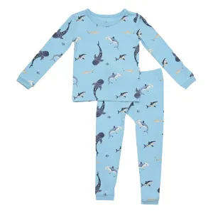 Kyte Baby - Toddler Pajama Set - Stream Shark (Long Sleeve)
