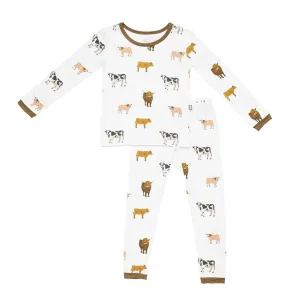 Kyte Baby - Toddler PJ Set - Moo