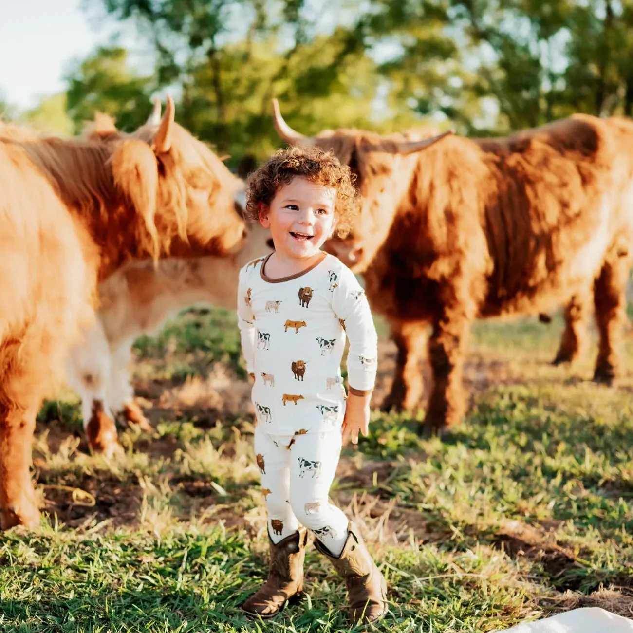Kyte Baby - Toddler PJ Set - Moo