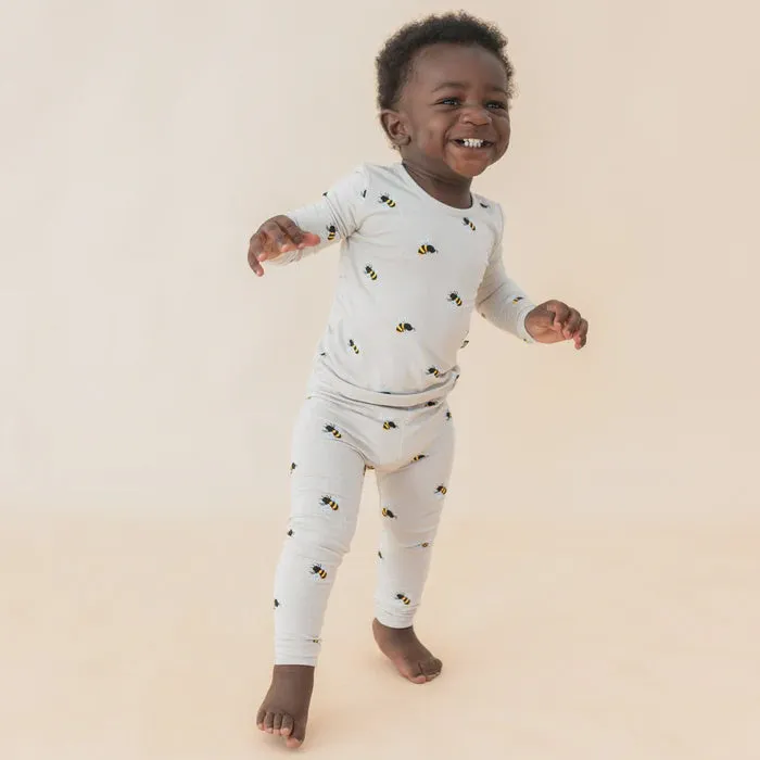 Kyte Long Sleeve Pajamas-Bee Mine