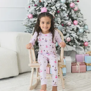 Kyte Long Sleeve Pajamas in Sugar Plum