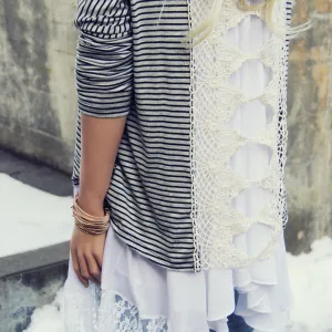 Lace & January Tee