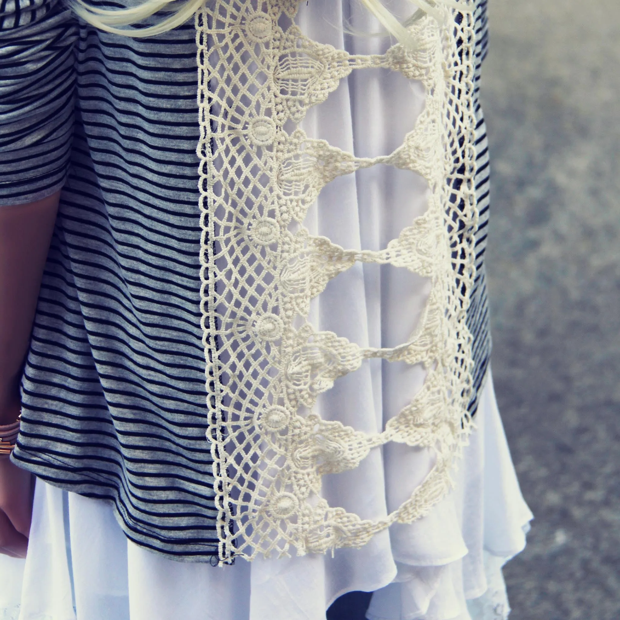 Lace & January Tee