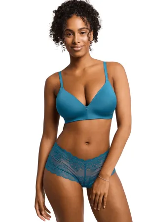 Lace Cheeky Panty - Surf