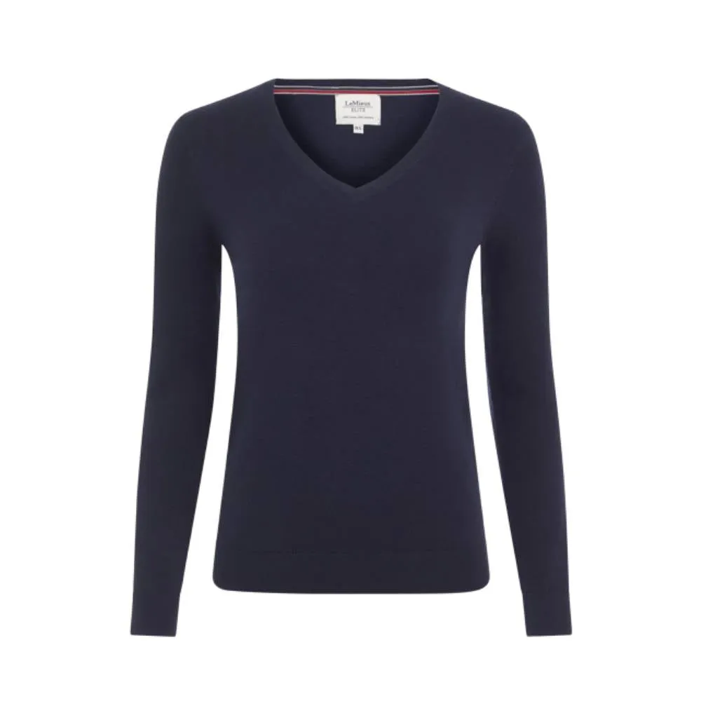 Ladies Elite V-Neck Jumper by Le Mieux
