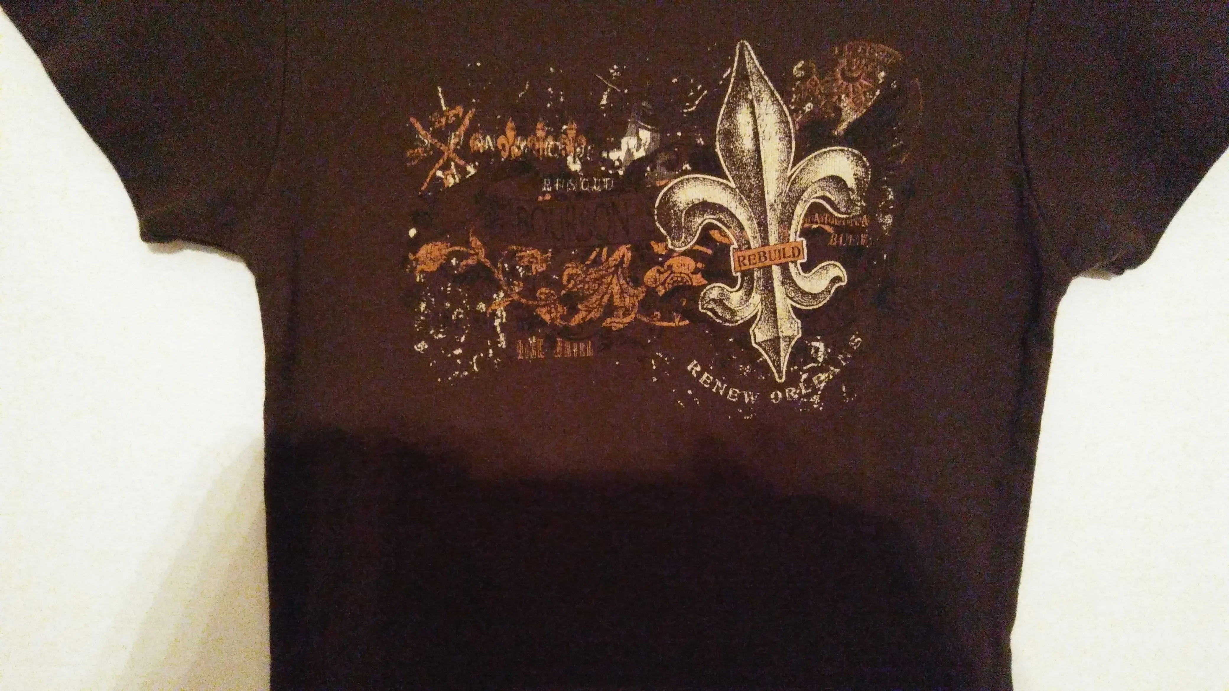 LADIES FITTED T-SHIRT REBUILD NEW ORLEANS