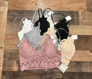 *LAST ONE* Simplicity Is the Key Bralette - Stone - 2X
