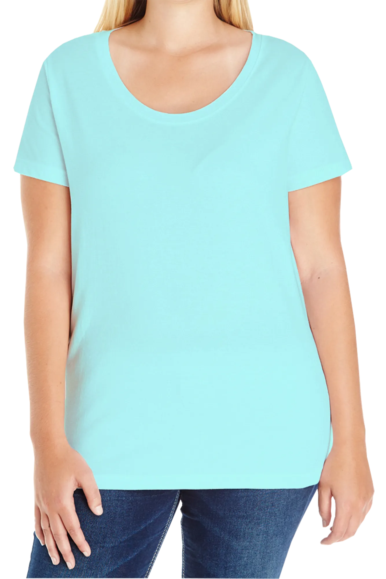 L.A.T. Ladies Curvy Tee
