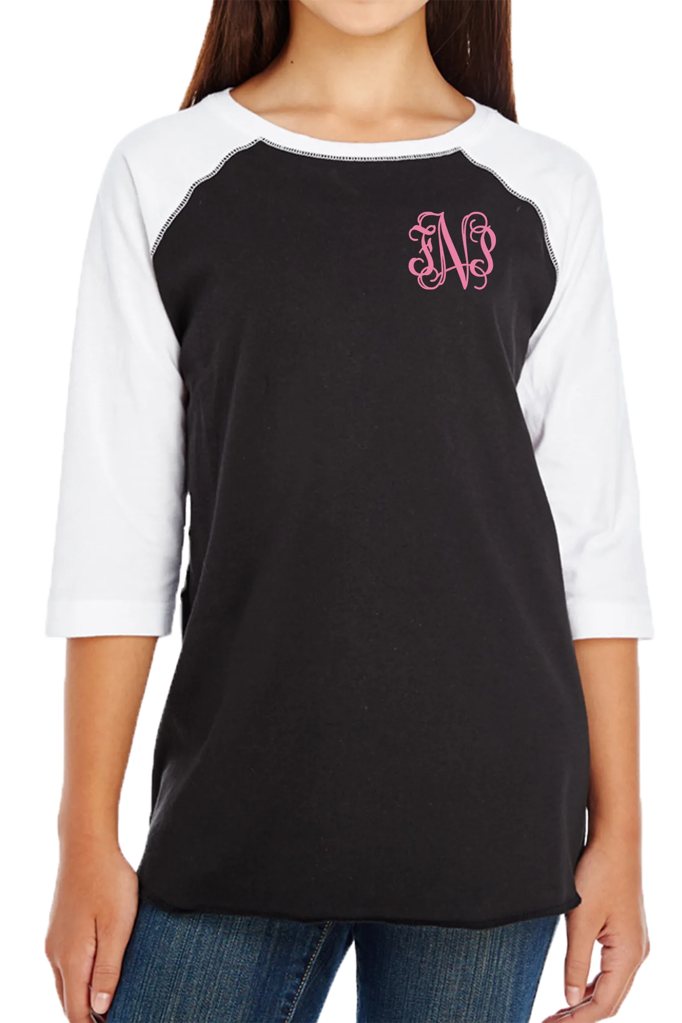 L.A.T. Youth Vintage Jersey Baseball Tee *Personalize It