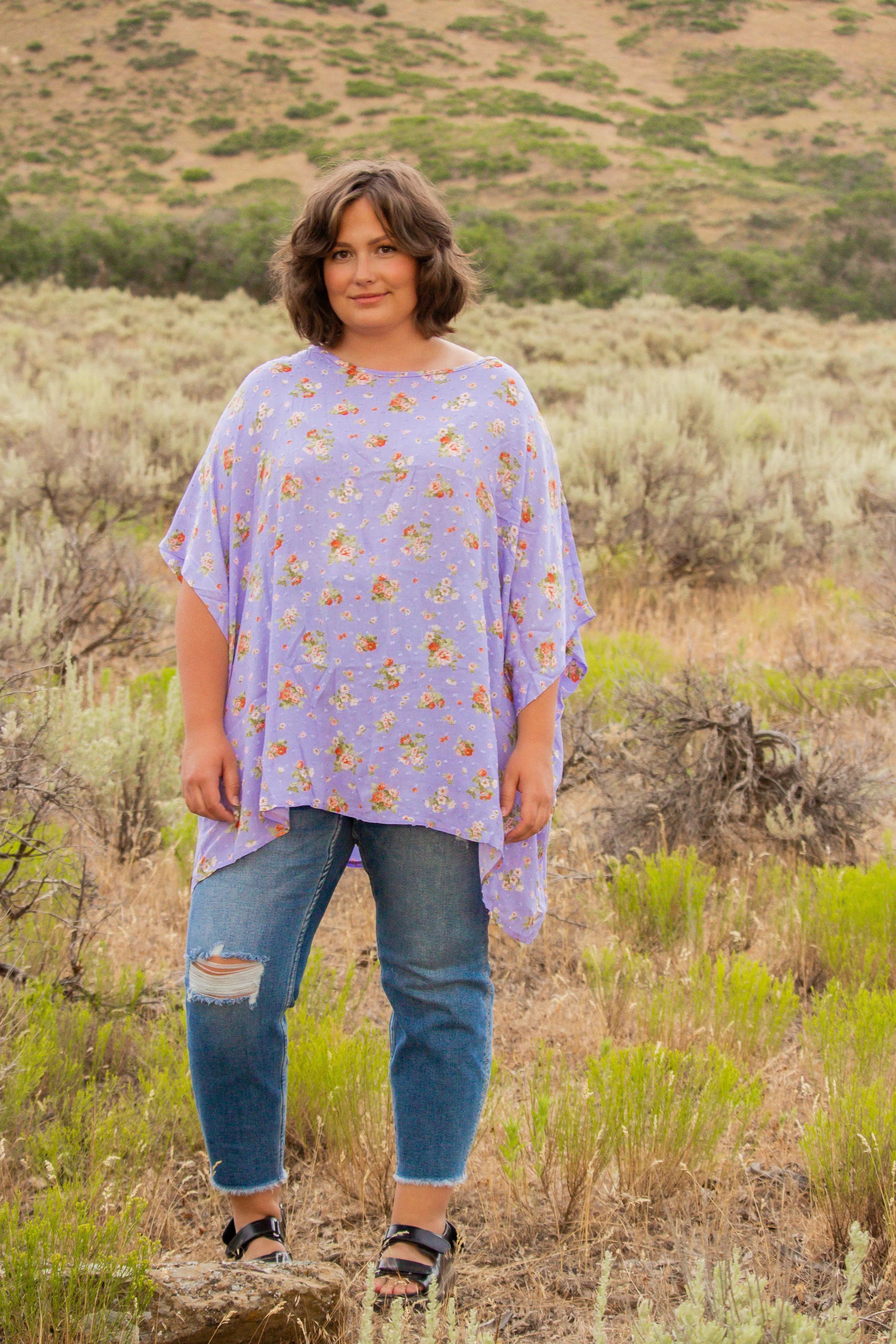 Lavender Field Top