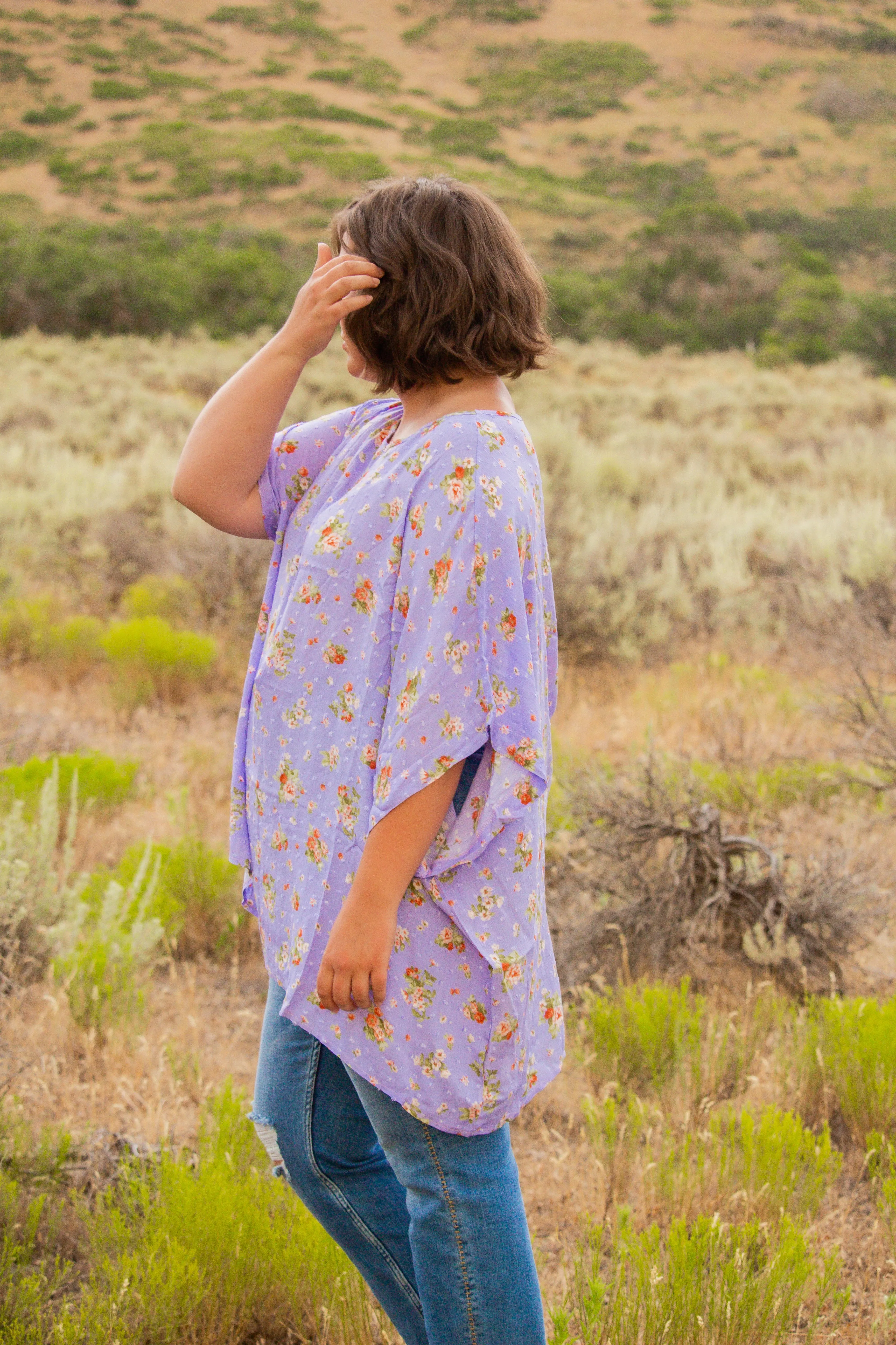 Lavender Field Top