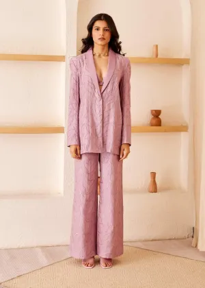 Lavender Scarlett Blazer Set