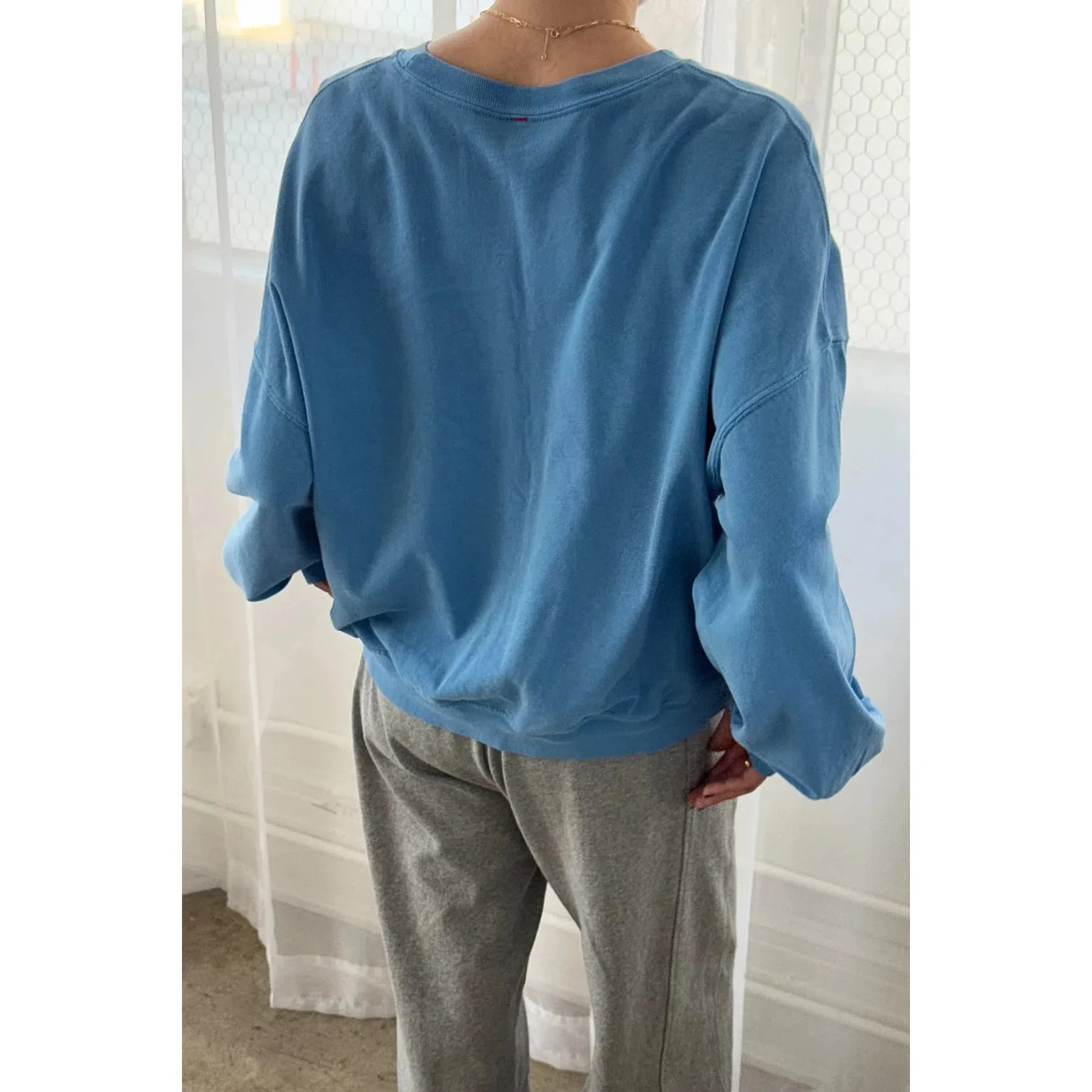 Le Bon Shoppe - Cali jersey sweatshirt - Yacht Blue