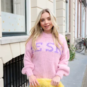 Le ski trui powder roze