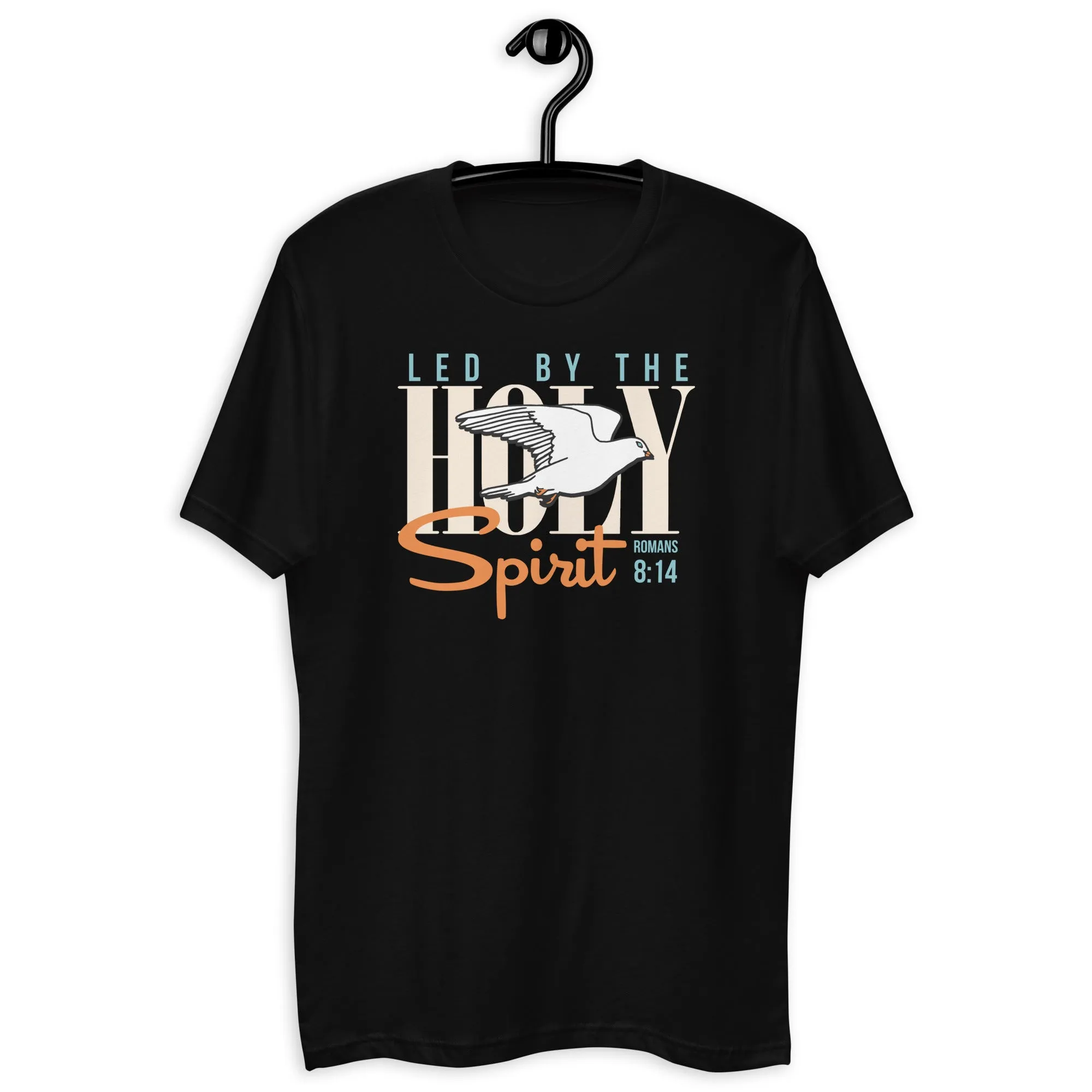 Led by the Holy Spirit - Short Sleeve Fitted T-shirt
