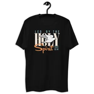 Led by the Holy Spirit - Short Sleeve Fitted T-shirt