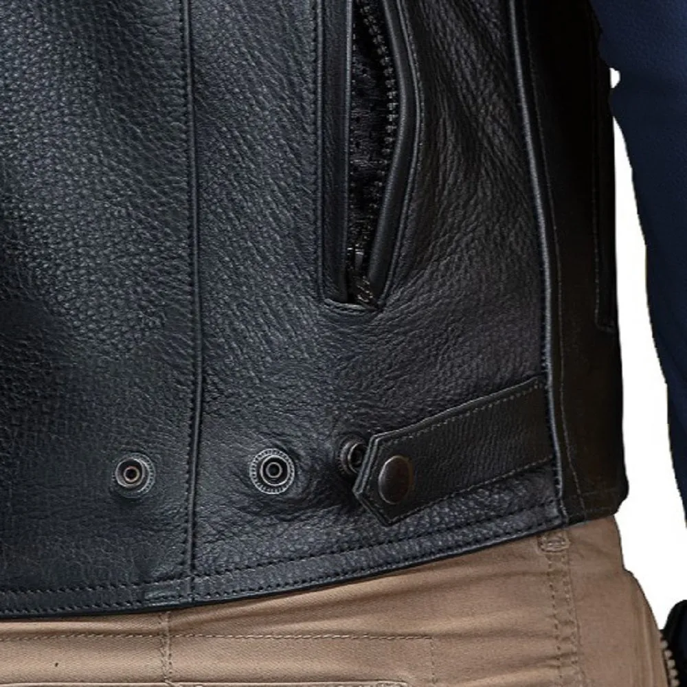 Legacy Blue Motorcycle Racing Leather Jacket