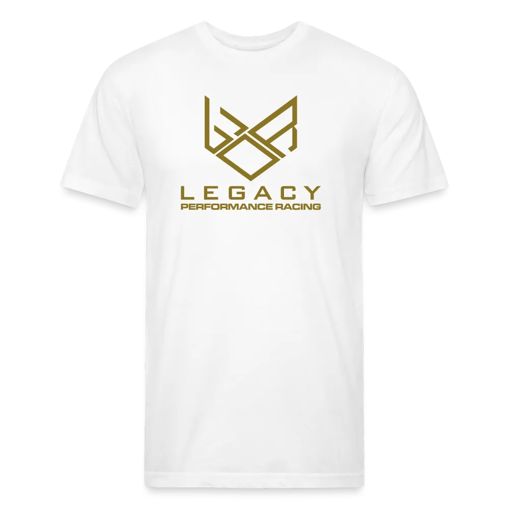 Legacy Performance Racing - GOLD - Fitted Cotton/Poly T-Shirt by Next Level