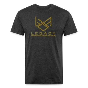 Legacy Performance Racing - GOLD - Fitted Cotton/Poly T-Shirt by Next Level
