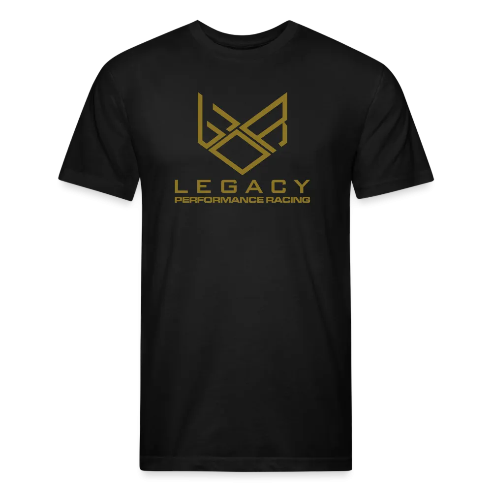 Legacy Performance Racing - GOLD - Fitted Cotton/Poly T-Shirt by Next Level