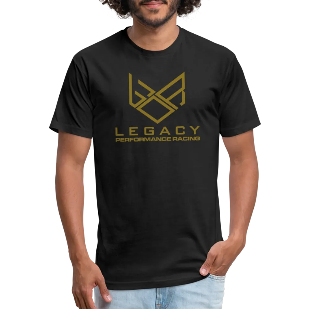 Legacy Performance Racing - GOLD - Fitted Cotton/Poly T-Shirt by Next Level