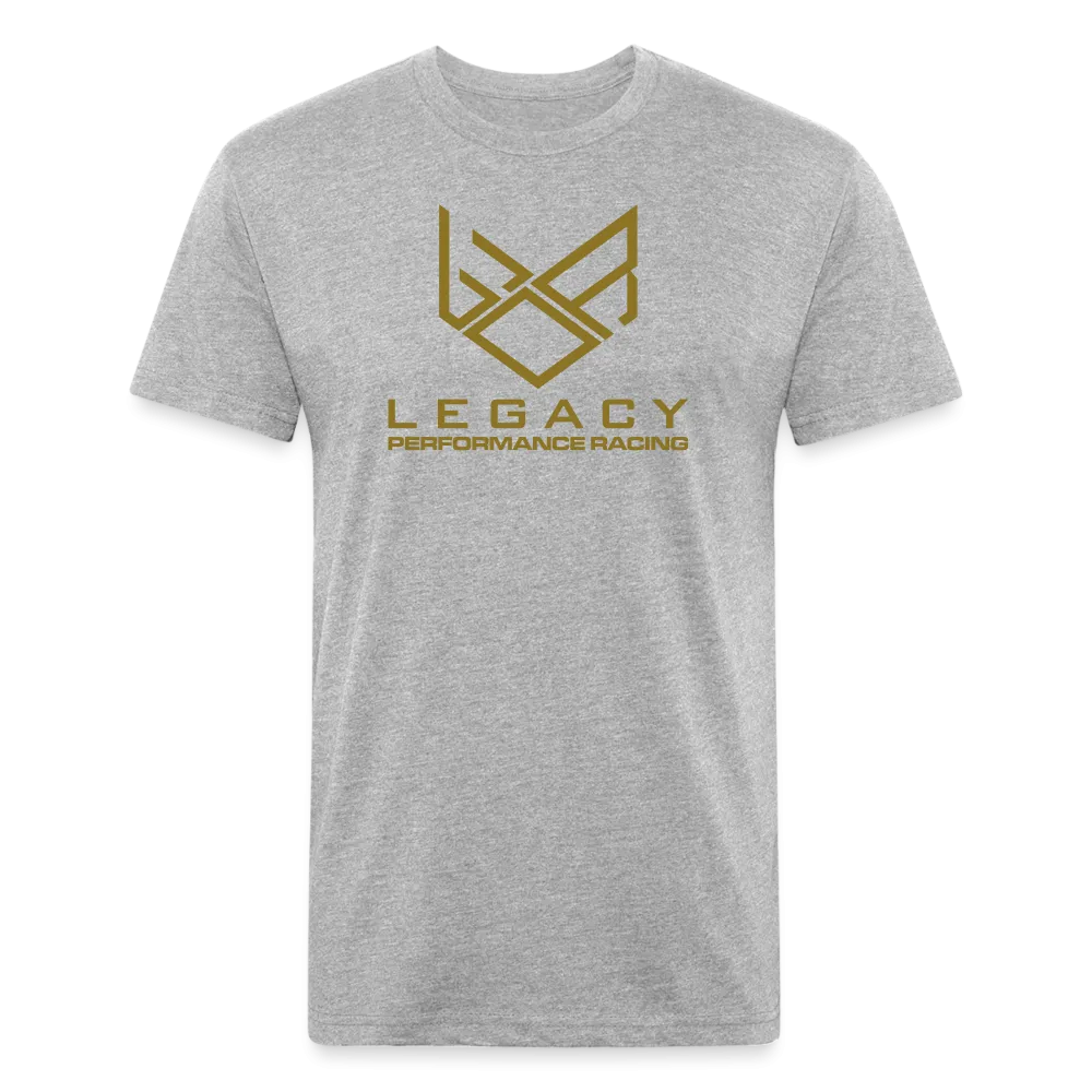 Legacy Performance Racing - GOLD - Fitted Cotton/Poly T-Shirt by Next Level