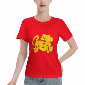 Legends Of The Hidden Temple Red Jaguar Women's T-Shirt