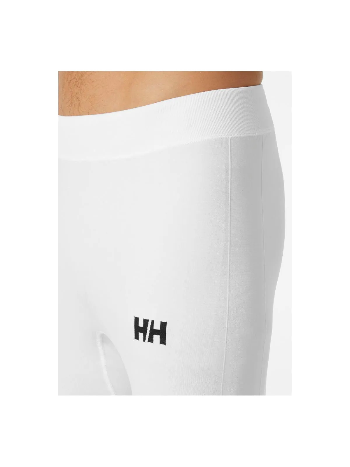 Legginsy termiczne męskie Helly Hansen HH Lifa Seamless Racing Pant biały